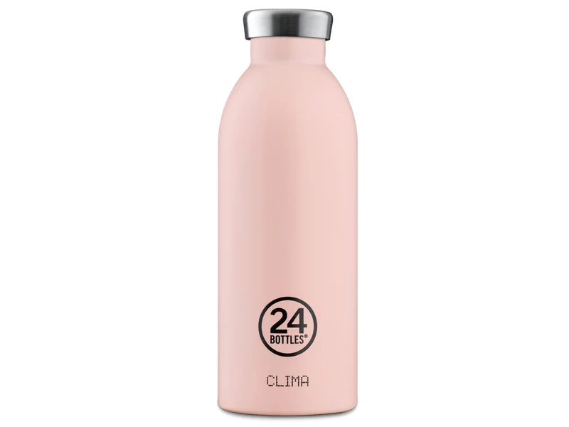 24Bottles Clima Bottle Stone Dusty Pink 500ml