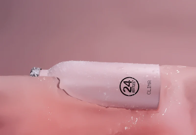 24Bottles Clima Bottle Stone Dusty Pink 500ml