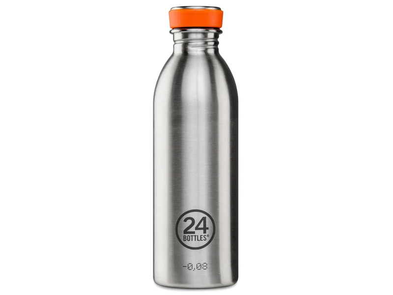 24Bottles Urban Bottle Brushed Steel 500ml