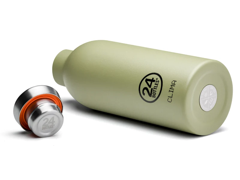 24Bottles Clima Bottle Stone Sage 500ml