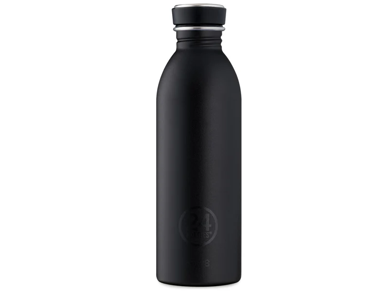 24Bottles Urban Bottle Stone Tuxedo Black 500ml