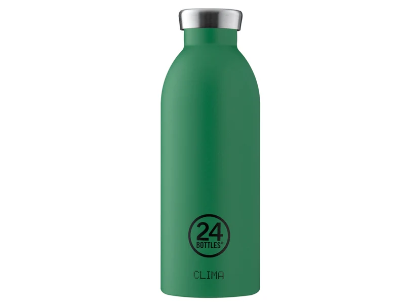 24Bottles Clima Bottle Stone Emerald Green 500ml