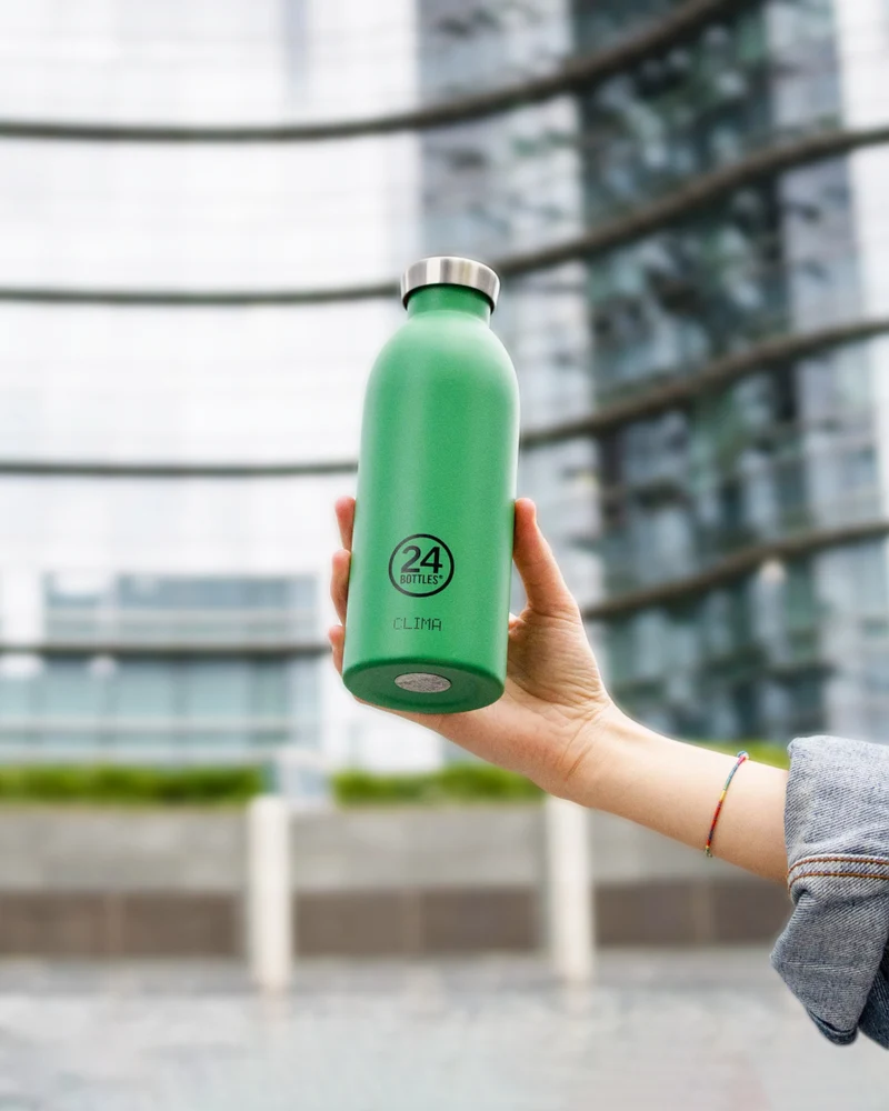 24Bottles Urban Bottle Stone Emerald Green 500ml