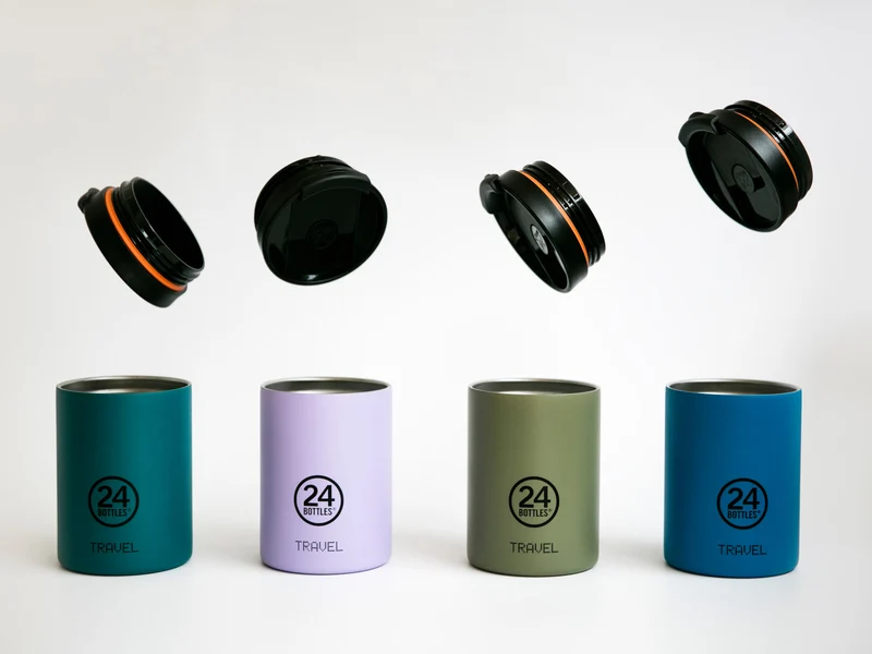 24Bottles Travel Tumbler Stone Dusty Pink 350ml