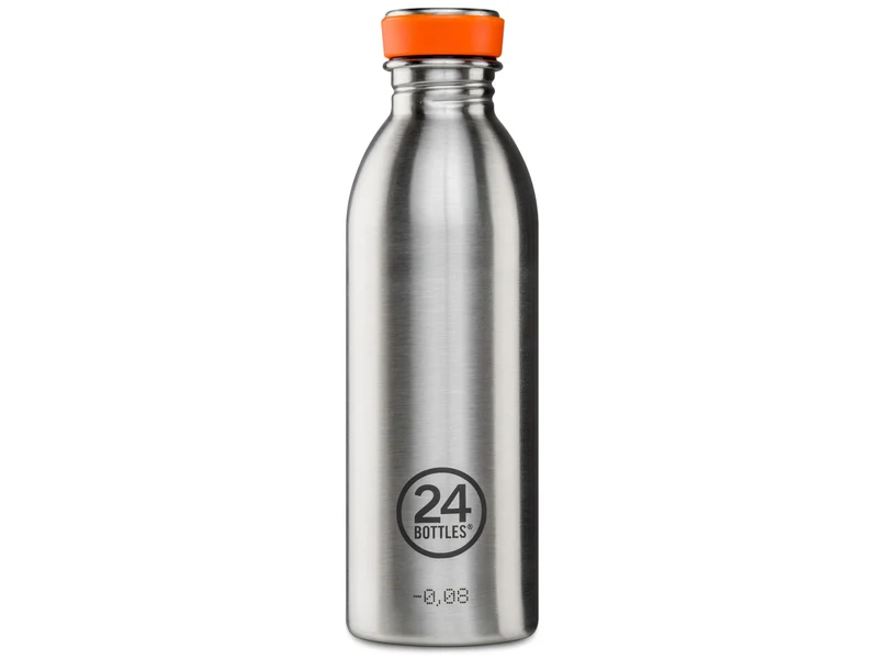 24Bottles Urban Bottle Brushed Steel 1l