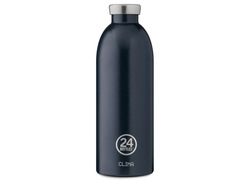 24Bottles Clima Bottle Rustic Deep Blue 850ml