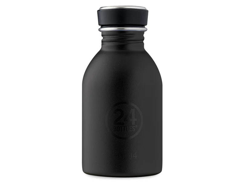 24Bottles Urban Bottle Stone Tuxedo Black 250ml