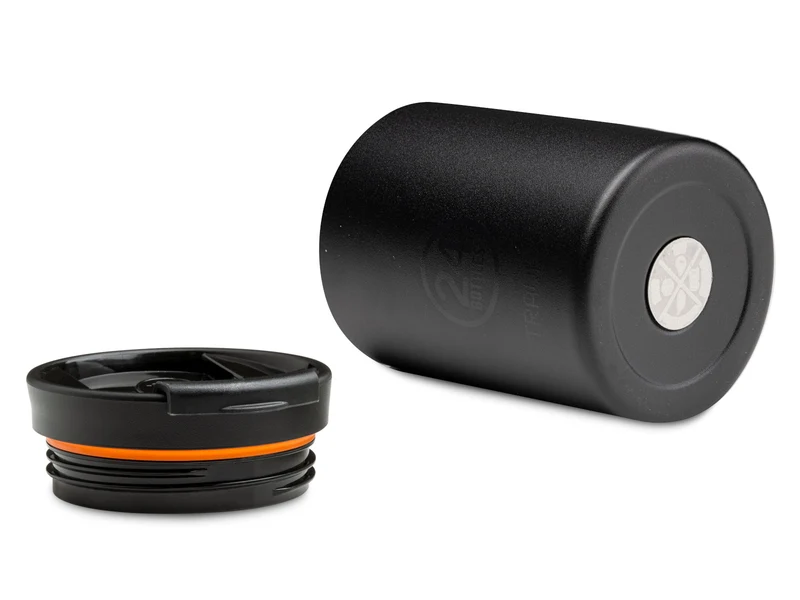 24Bottles Travel Tumbler Stone Tuxedo Black 350ml
