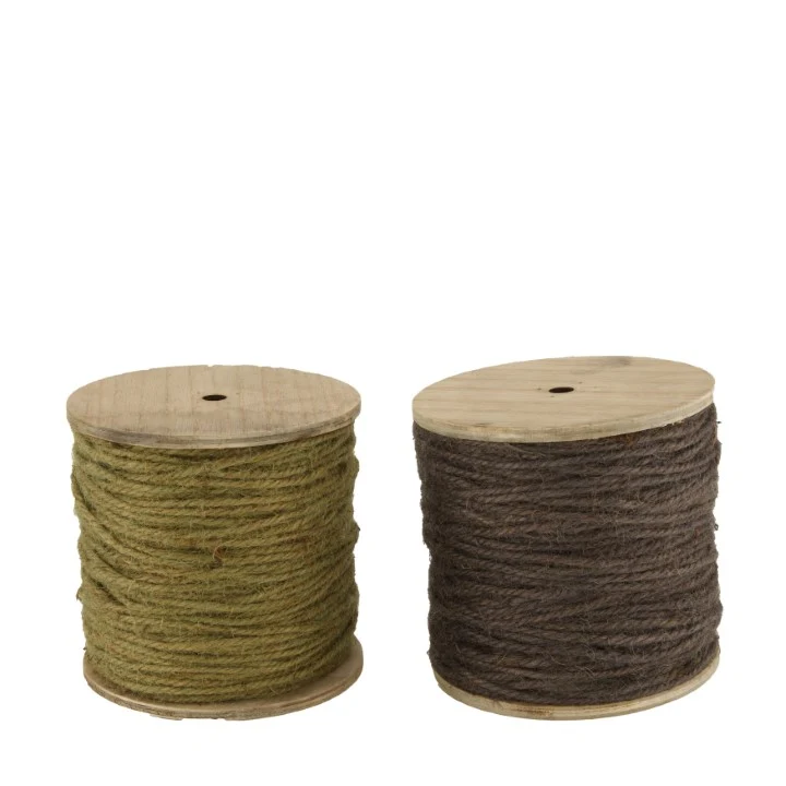 Seil Jute natur Ø14x13,5cm Gemischt braun
