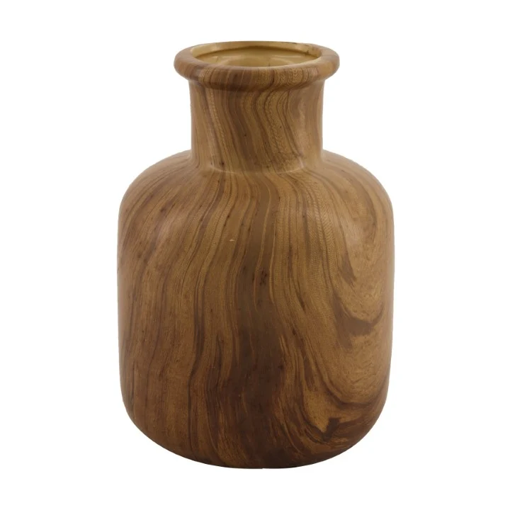Vase Keramik Ø12.5x23cm Natur
