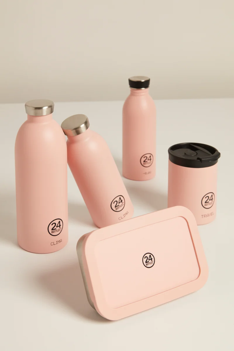 24Bottles Urban Bottle Stone Dusty Pink 1l