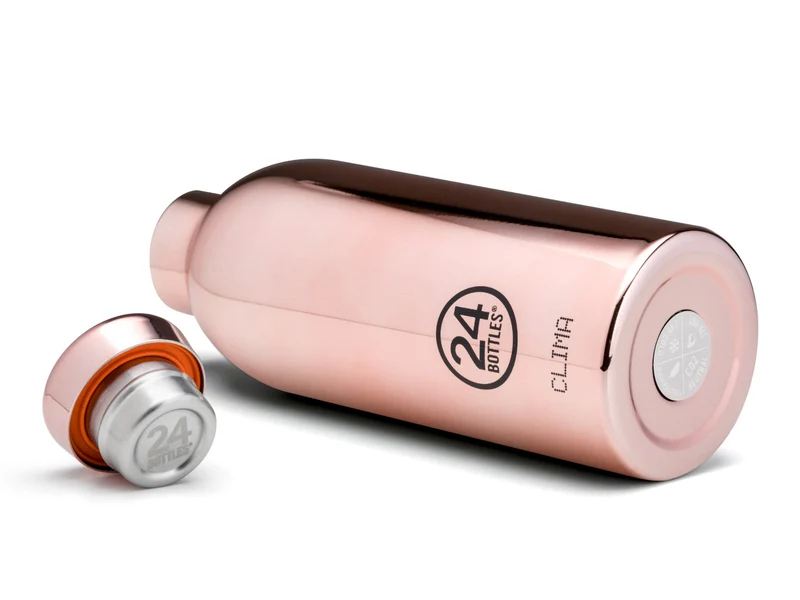 24Bottles Clima Bottle Rose Gold 330ml