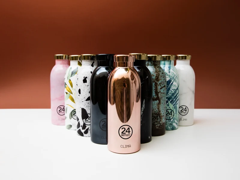 24Bottles Clima Bottle Rose Gold 500ml