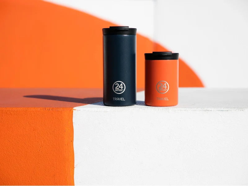 24Bottles Travel Tumbler Rose Gold 350ml