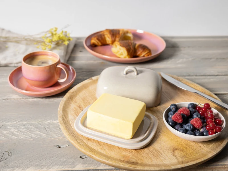like. by Villeroy & Boch Perlemor Home Sand Butterdose 15,5cm