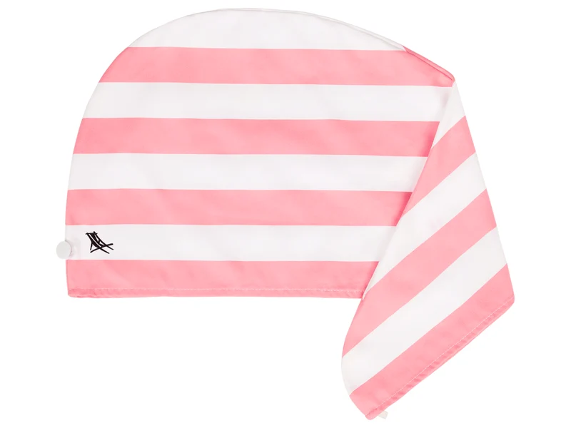 Dock & Bay Hair Wraps One Size Malibu Pink 63x26cm