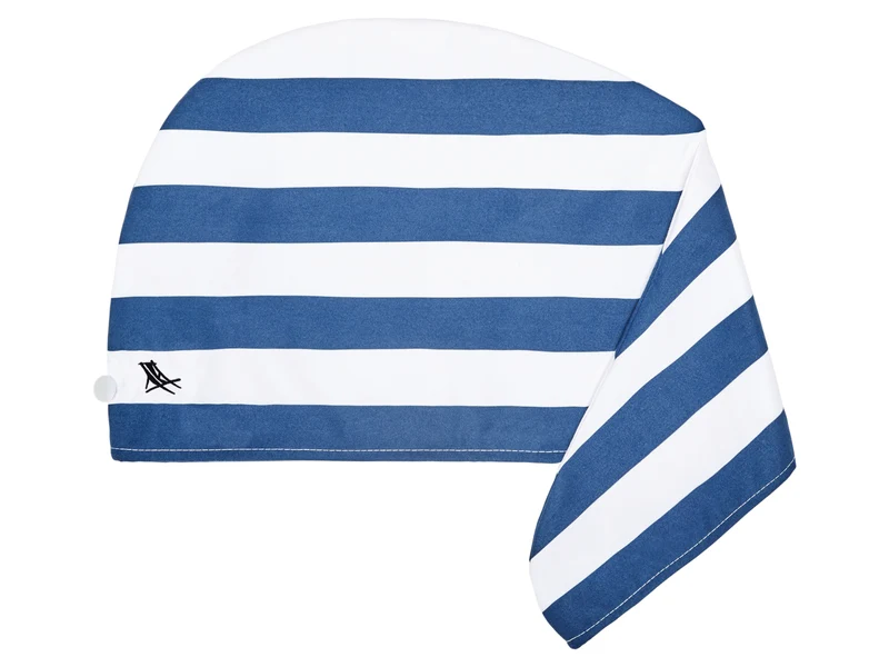 Dock & Bay Hair Wraps One Size Whitsunday Blue 63x26cm