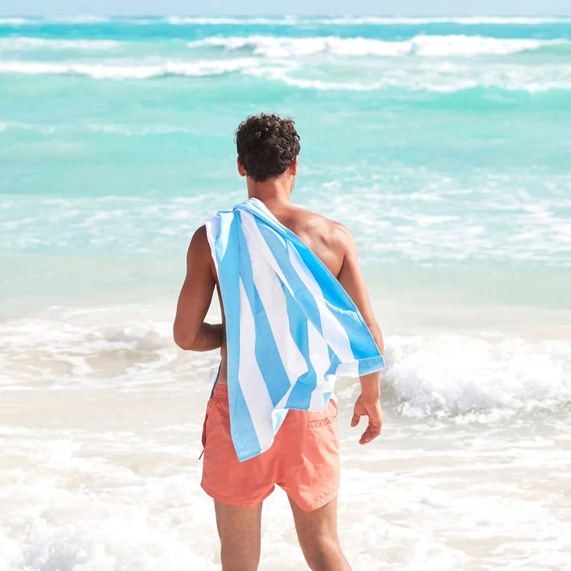 Dock & Bay Beach Towel L Tulum Blue 160x90cm