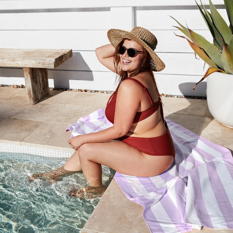Dock & Bay Beach Towel L Lombok Lilac 160x90cm