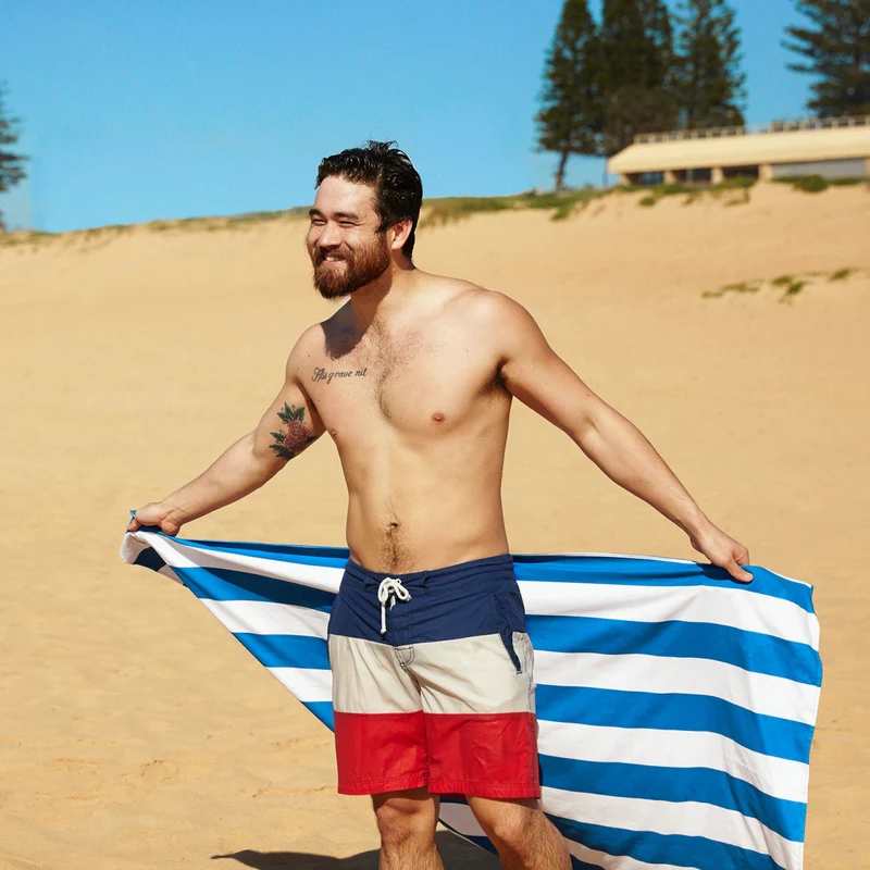 Dock & Bay Beach Towel XL Bondi Blue 200x90cm