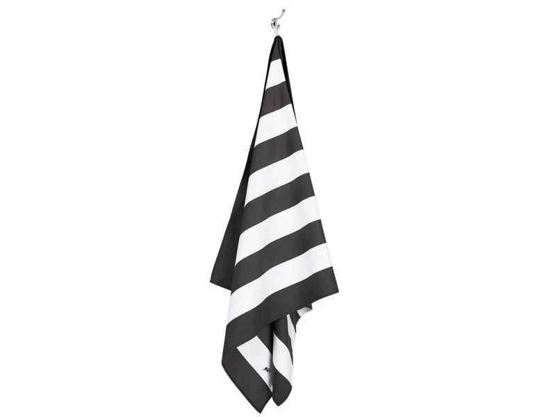 Dock & Bay Beach Towel L Kamari Charcoal 160x90cm