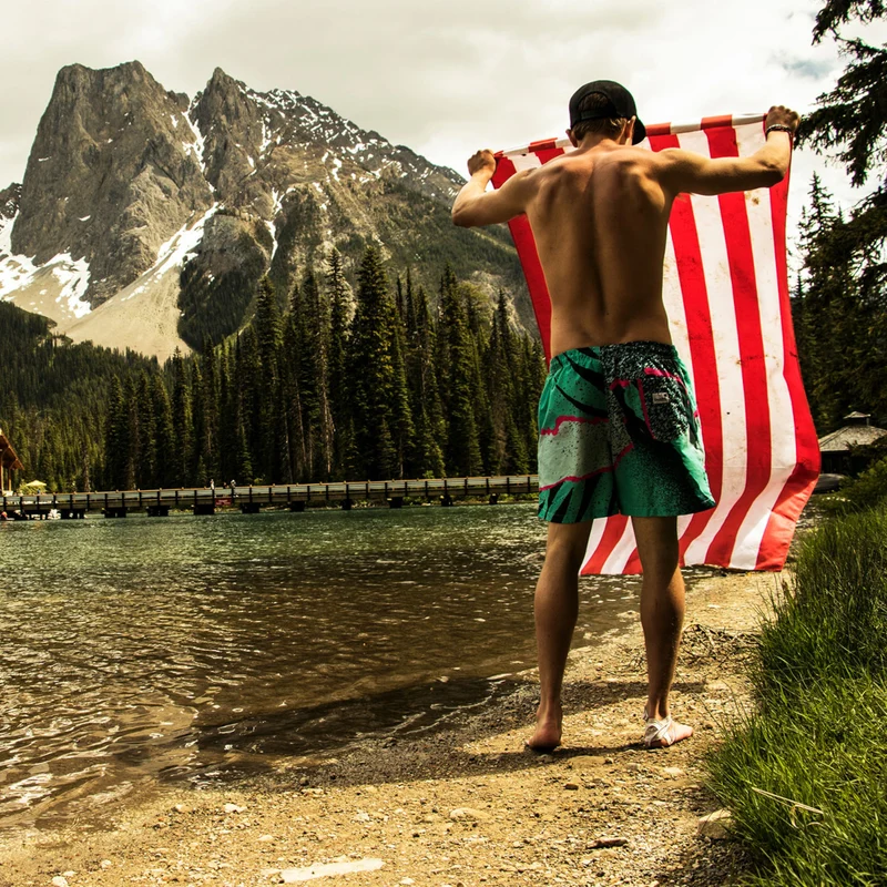 Dock & Bay Beach Towel L Waikiki Coral 160x90cm