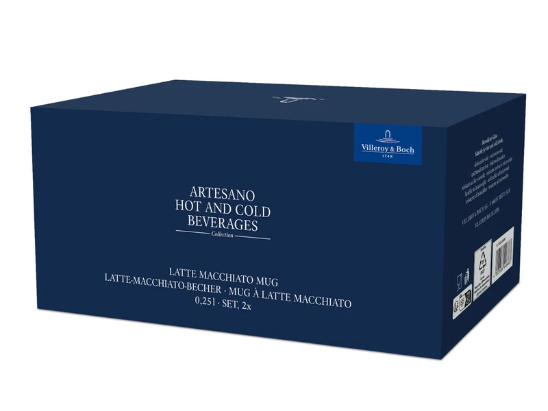 Villeroy & Boch Artesano Hot&Cold Beverages Latte-Becher 0,25l Set 2tlg