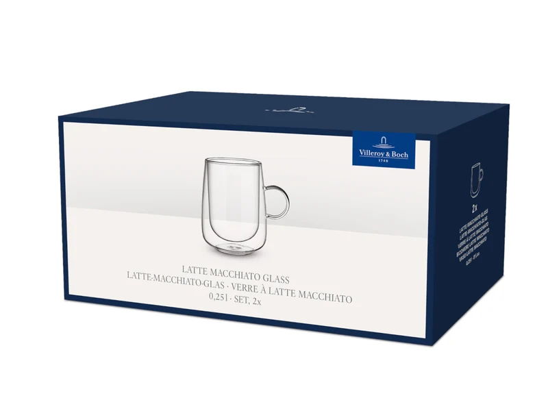 Villeroy & Boch Artesano Hot&Cold Beverages Latte-Glas 0,25l Set 2tlg