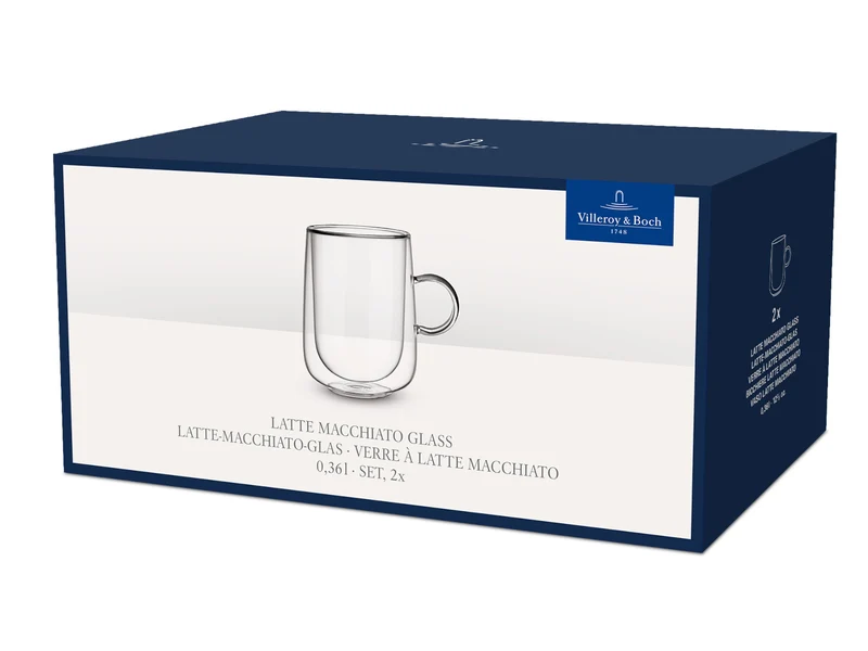 Villeroy & Boch Artesano Hot&Cold Beverages Latte-Glas 0,36l Set 2tlg
