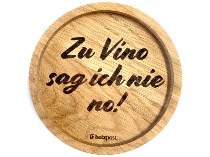 holzpost Untersetzer Vino Eiche 11,2cm