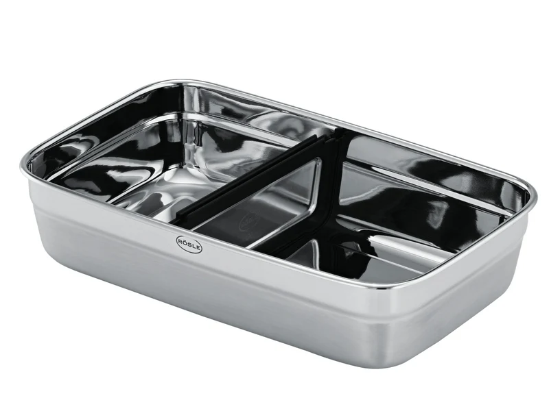 Rösle FLEXX 2GO Trennsteg eckig 15x4,7cm 1,5l