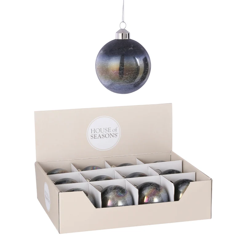 Ornament Stern Herz Baum Creme 3 sortiert - l17xw16xh2,5cm
