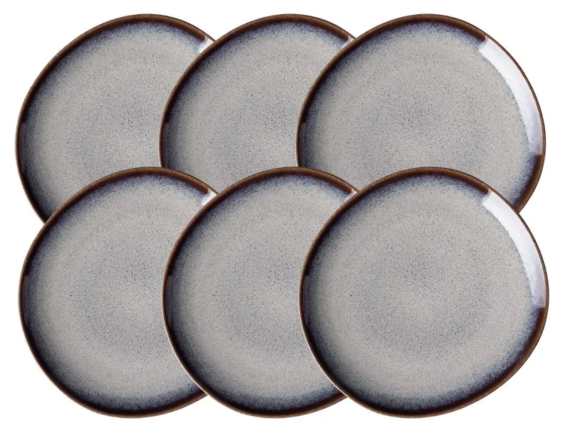 like. by Villeroy & Boch Lave beige Brotteller 17 cm Set6