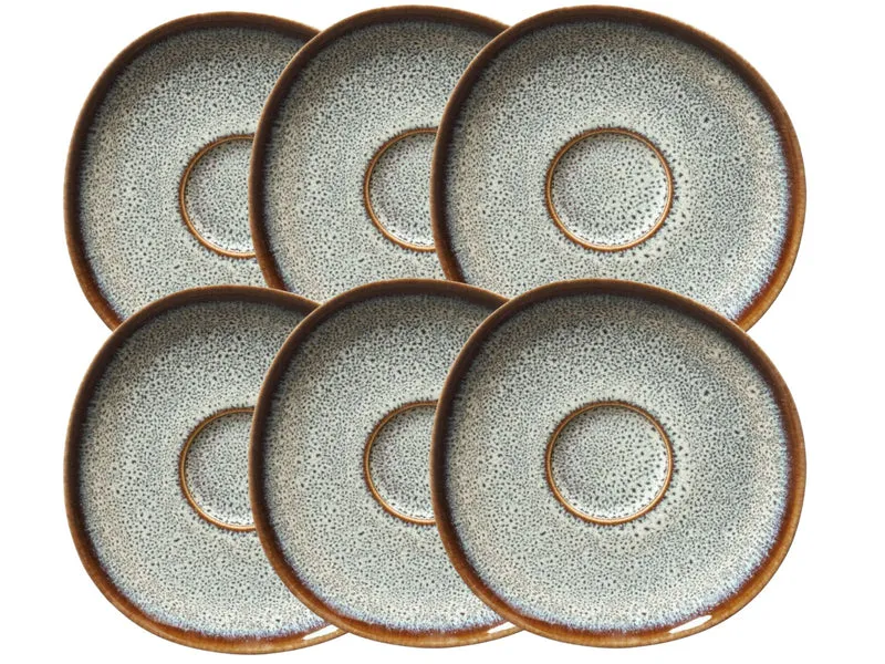 like. by Villeroy & Boch Lave beige Kaffeeuntertasse 15 cm Set6