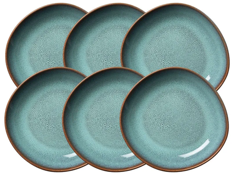 like. by Villeroy & Boch Lave glace Schale flach klein 22 cm Set6