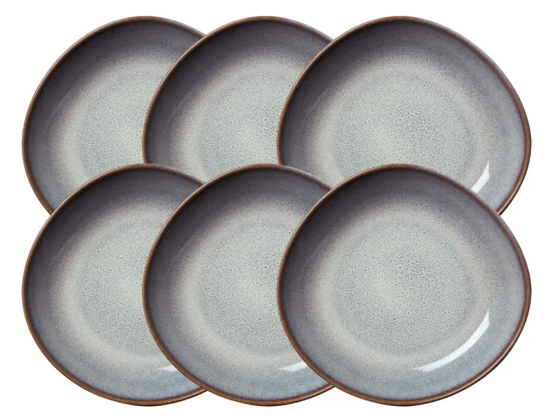 like. by Villeroy & Boch Lave beige Schale flach klein 22 cm Set6