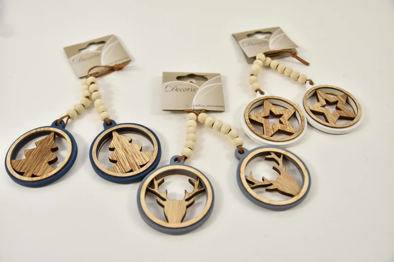 H.19 Ø2.2 cm Honig-Set 4 Drehkerzen