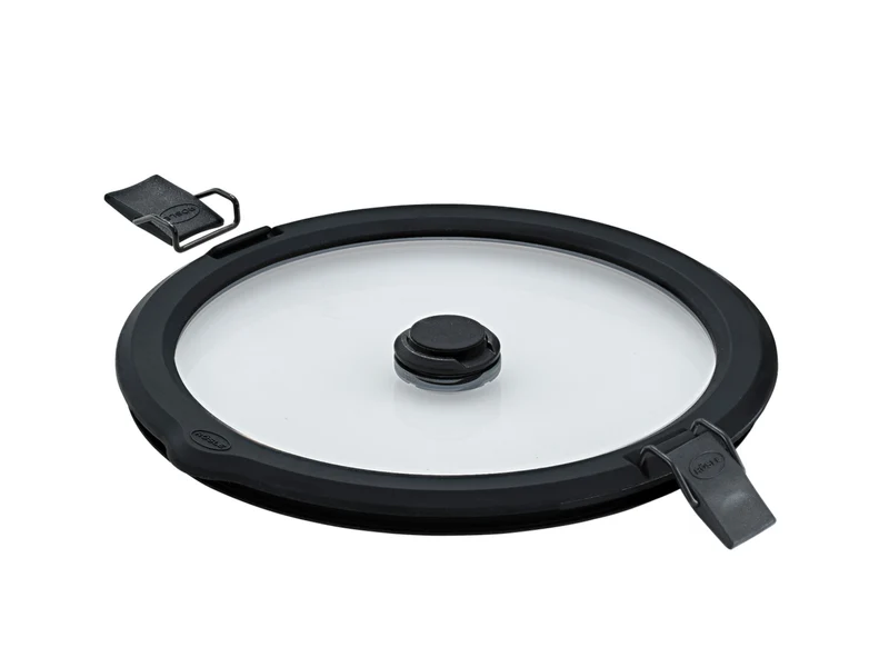 Rösle FLEXX 2GO Vakuumdeckel rund mit Clips 16,5cm 0,8l
