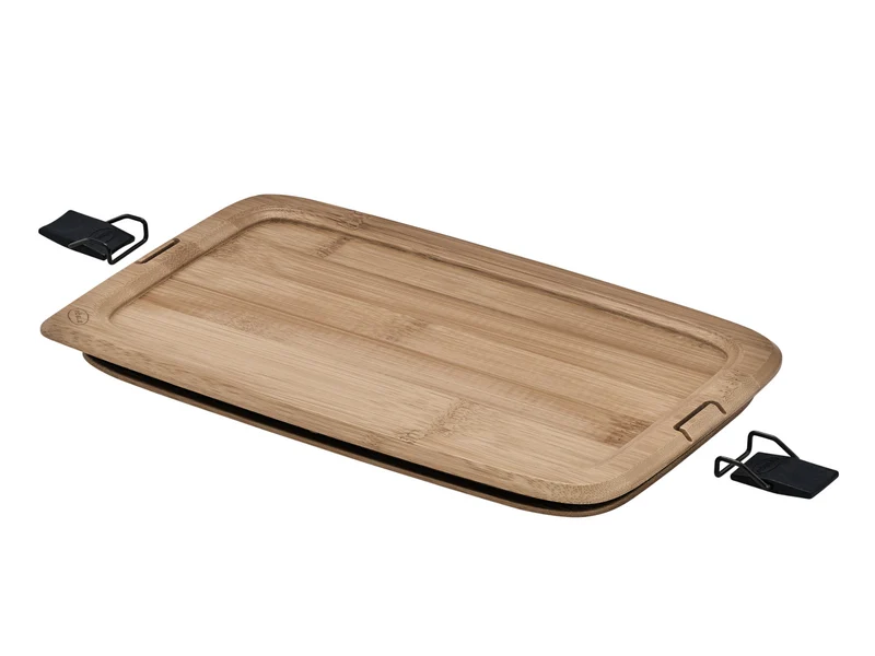 Rösle FLEXX 2GO Brotzeitdeckel eckig mit Clips 23,2x14,5cm 1l