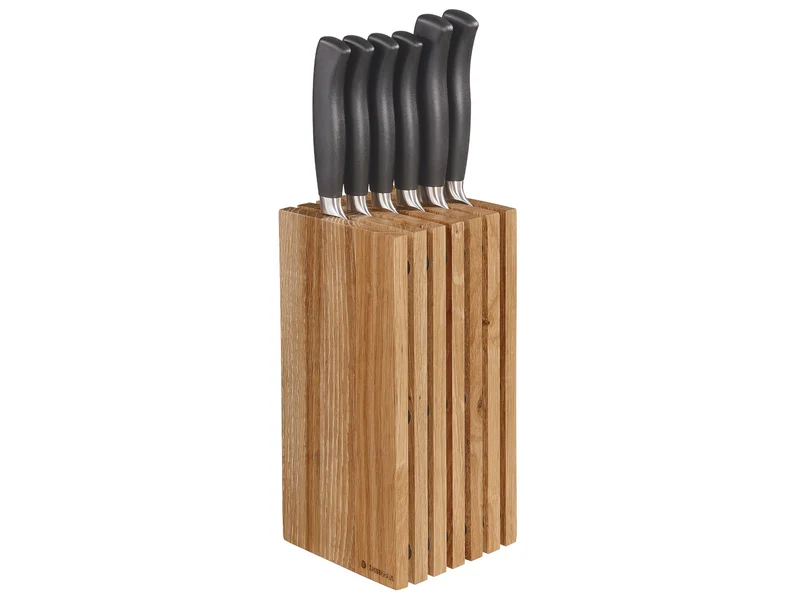 Zassenhaus Messerblock Eiche 13x13x26cm