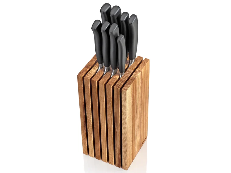 Zassenhaus Messerblock Eiche 13x13x26cm