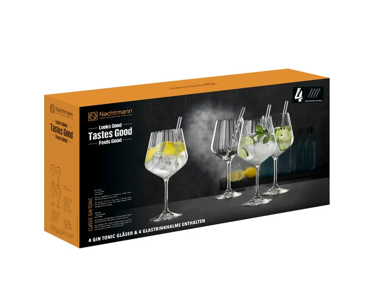 Nachtmann Tastes Good Gin & Tonic Set 8tlg