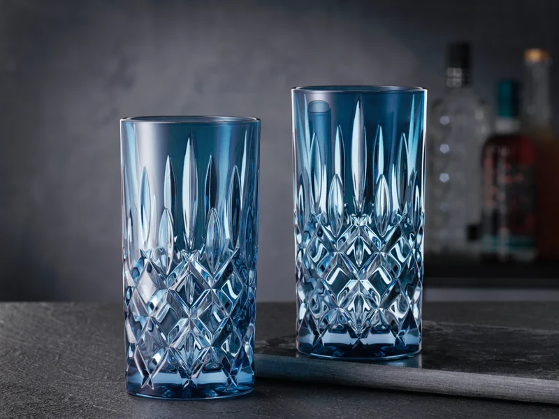 Nachtmann Noblesse Longdrink Vintage blue Set 2tlg