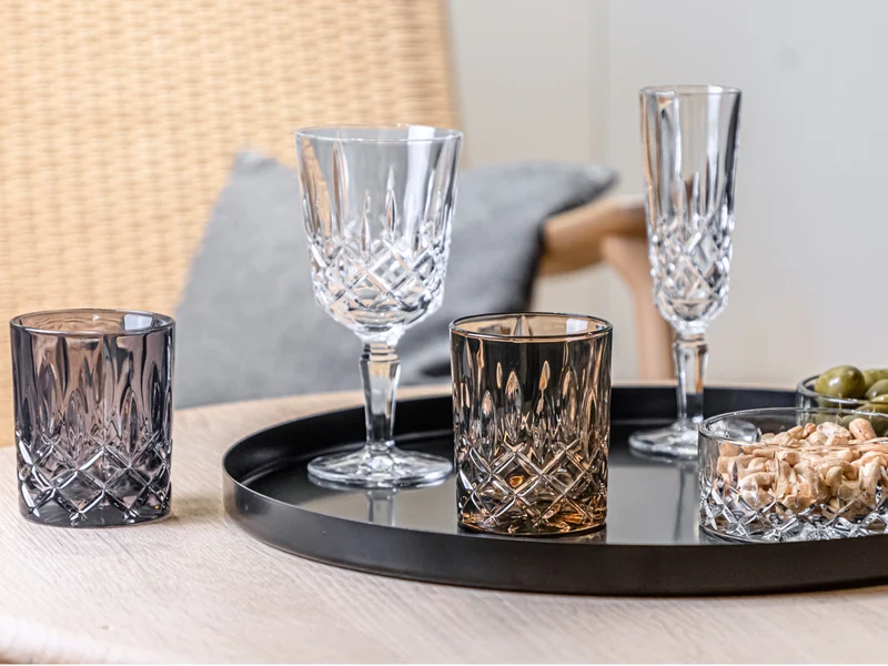 Nachtmann Noblesse Whiskybecher smoke Set 2tlg