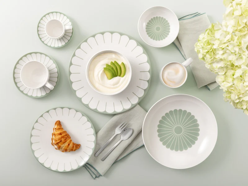 Villeroy & Boch Fleur vert Frühstücks/Dessertteller 21cm