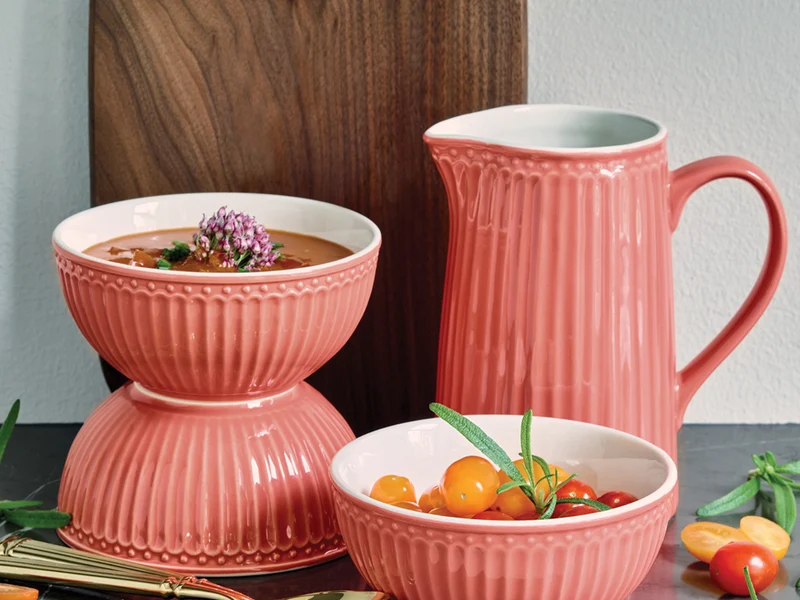 Greengate Alice Frühstücksset coral Set12