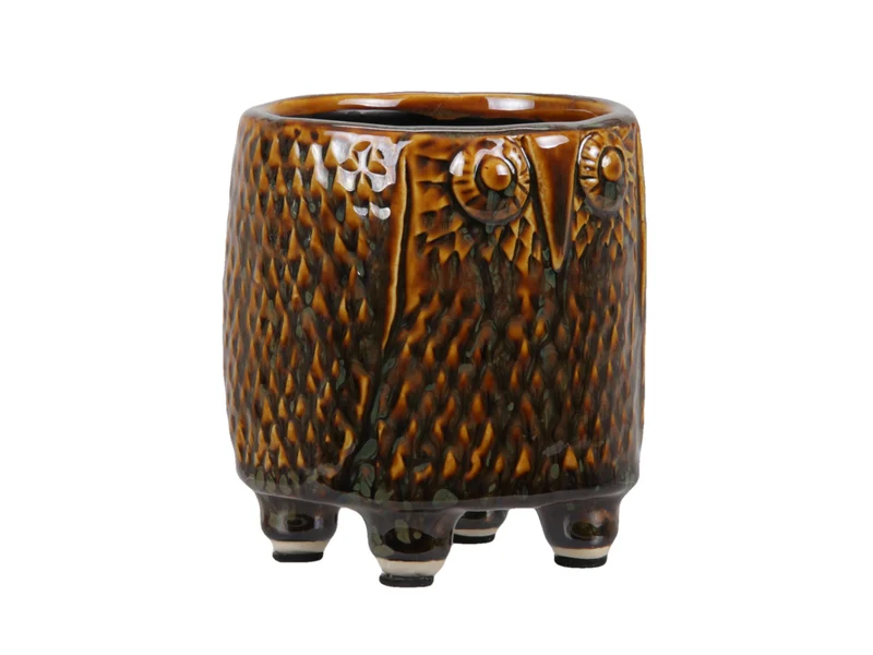 Gerippte Glasschale 'Tucson' D23 H7cm klar
