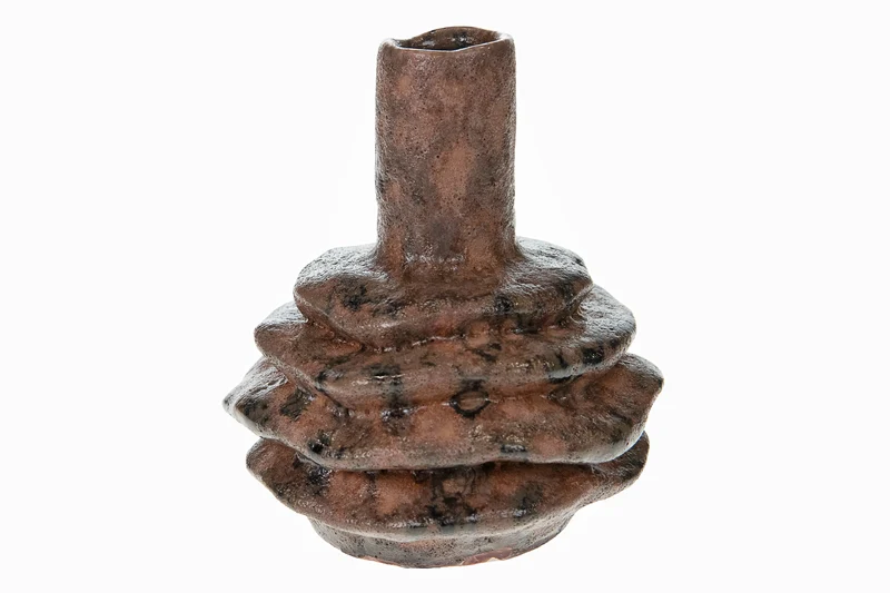 Topf Keramik Ø8.5x9cm Ocker