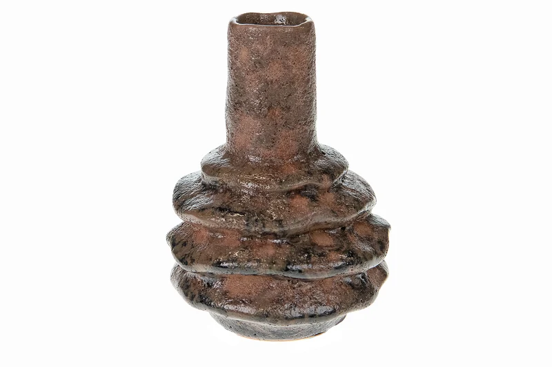 Topf Keramik Ø10x10cm Ocker