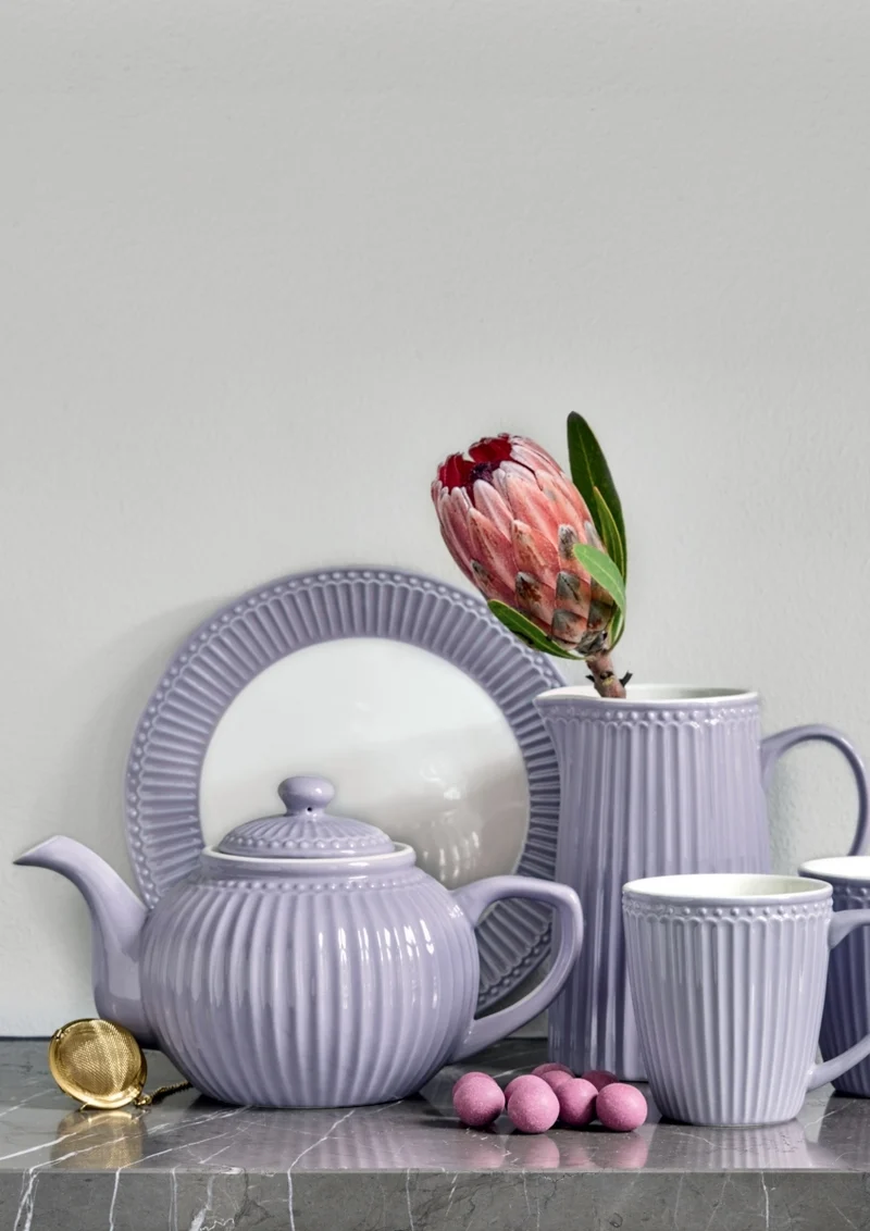 Greengate Alice Latte Cup lavender 0,3 l Set6